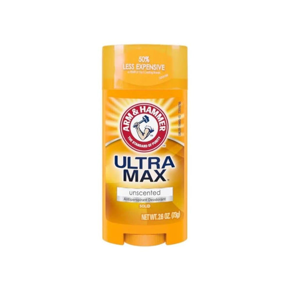 Natural Deodorant Stick Unscented Maximum Protection Arm & Hammer 73g