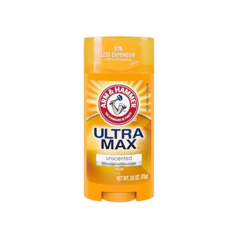 Natural Deodorant Stick Unscented Maximum Protection Arm & Hammer 73g