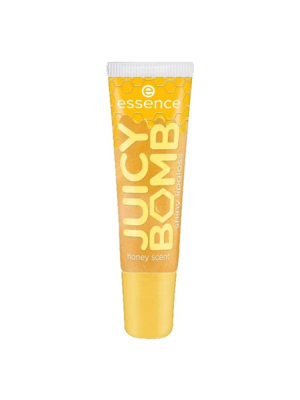 Essence Juicy Bomb Lip Gloss Golden Shimmer Plumping 10ml