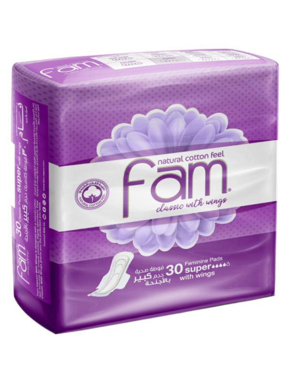 Best Sanitary Pads for 10 Year Olds Natural Cotton Wings Fam 30 Pads