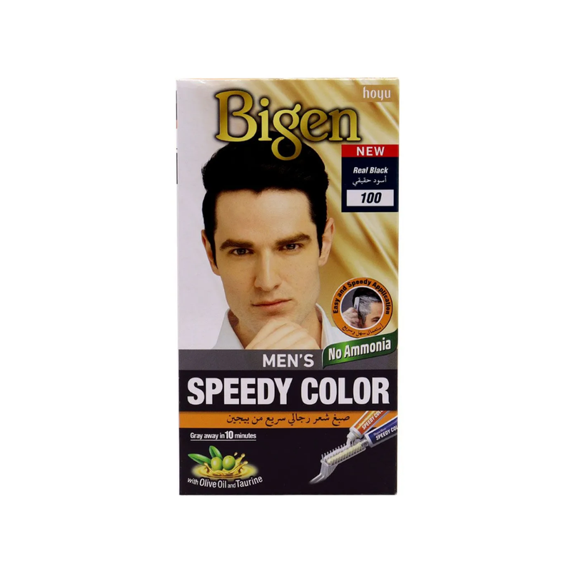 Bigen Fast Hair Dye True Black 100 - 80g