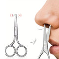 Zinati Nose and Ear Hair Scissors, Rounded Tip, Stainless Steel