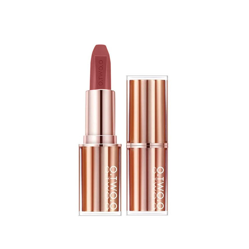 Matte Lipstick Velvet Teddy Shade Long-Lasting O.TWO.O 4.5g