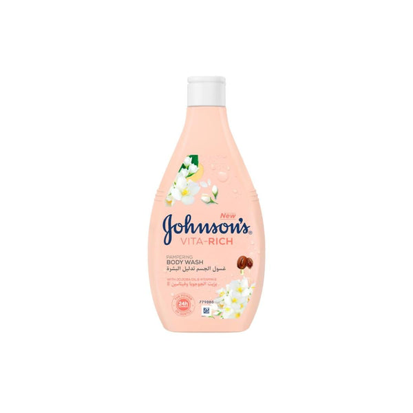 Johnson's Vita-Rich Body Wash, Jojoba Oil and Vitamin E, 250ml