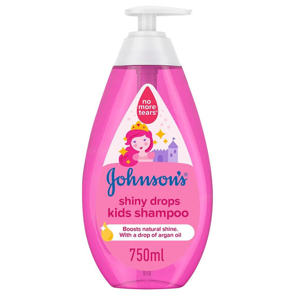 Kids Shampoo Shiny Drops Argan Oil Johnson's 750ml