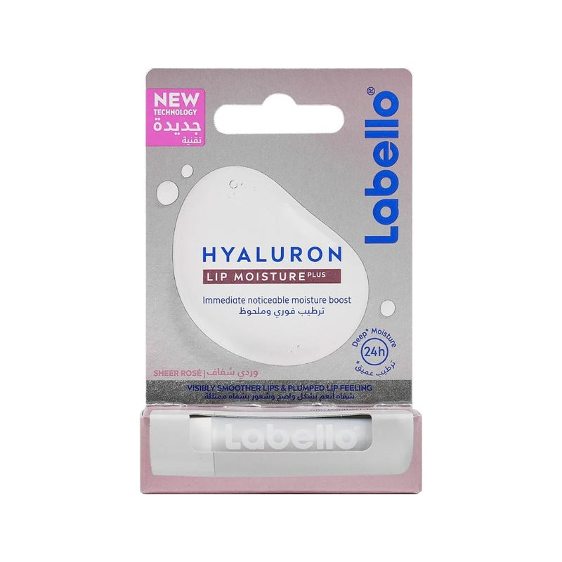 Labello Hyaluron Lip Balm with Hyaluronic Acid, 5.2g