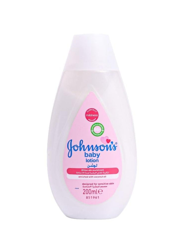 Baby Lotion with Coconut Oil for Sensitive Skin by Johnson's 200ml