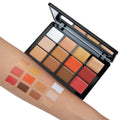 Bolver All-in-One Cream Face Palette 12 Shades Foundation Concealer Corrector Highlighter Blush