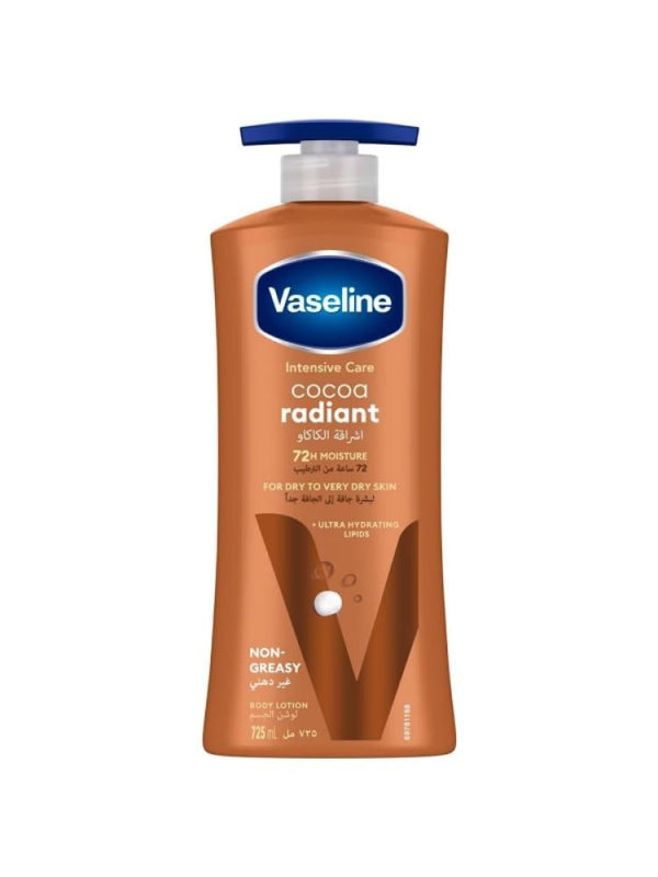 Vaseline Cocoa Radiant Body Lotion Deep Moisture 725ml