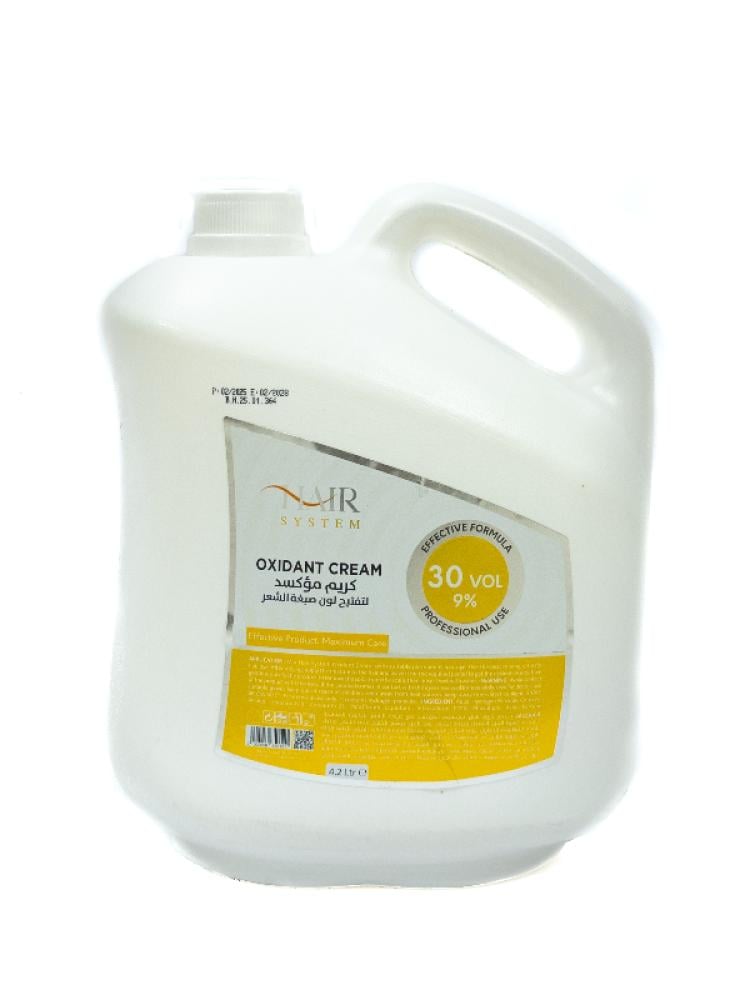 Hair System Oxidizing Cream 9% 30 Volume - 4.2L