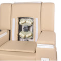 Salon System Massage Chair with Jacuzzi Tub - Beige