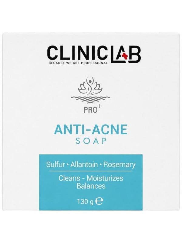 Face Soap Bar Anti-Acne Sulfur Purifying Cliniclab 130g