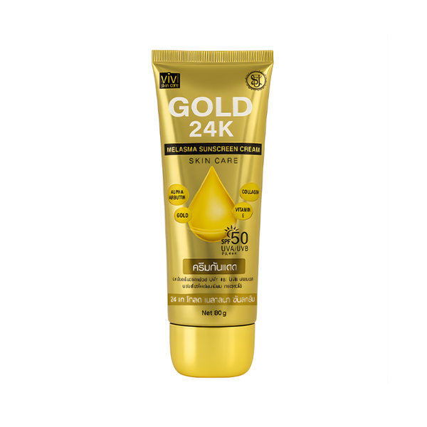 Perfect Skin Lady 24K Gold Cream for Melasma & Pigmentation with SPF 80g