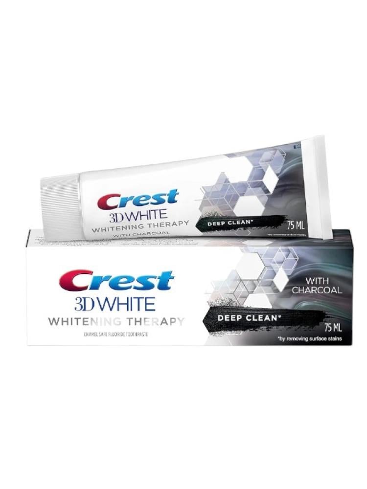 Best Charcoal Toothpaste for Whitening Crest 3D Deep Clean 75ml