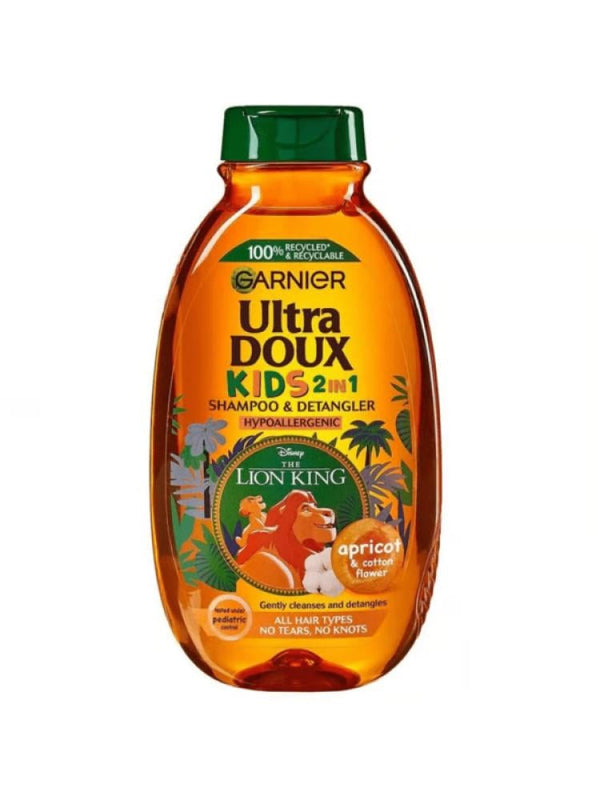 Kids Shampoo and Conditioner 2-in-1 Apricot Cotton Flower Garnier 400ml