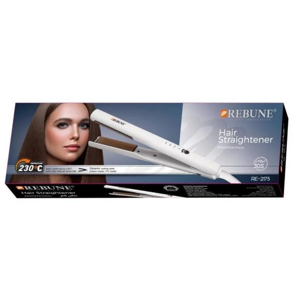 Rebune Ceramic Hair Straightener RE-2175 52W White