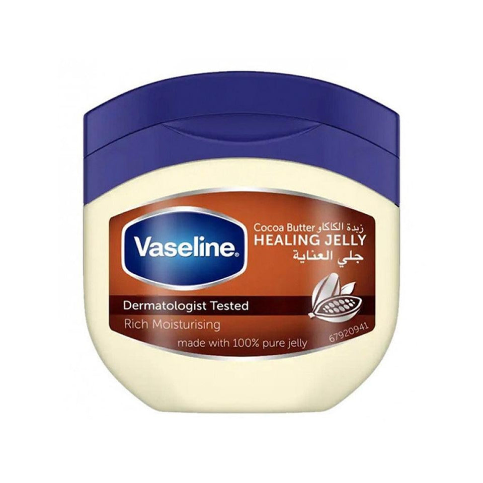 Vaseline Cocoa Butter Petroleum Jelly for Dry Skin Moisturizing 100ml