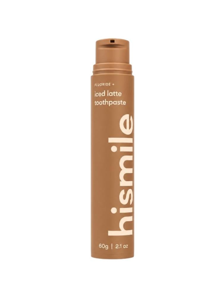 Fluoride Toothpaste Iced Latte Flavor Enamel Strengthening Hi Smile 60g