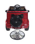 Salon System Children's Car Seat Hair Cutting Chair Red DM-797