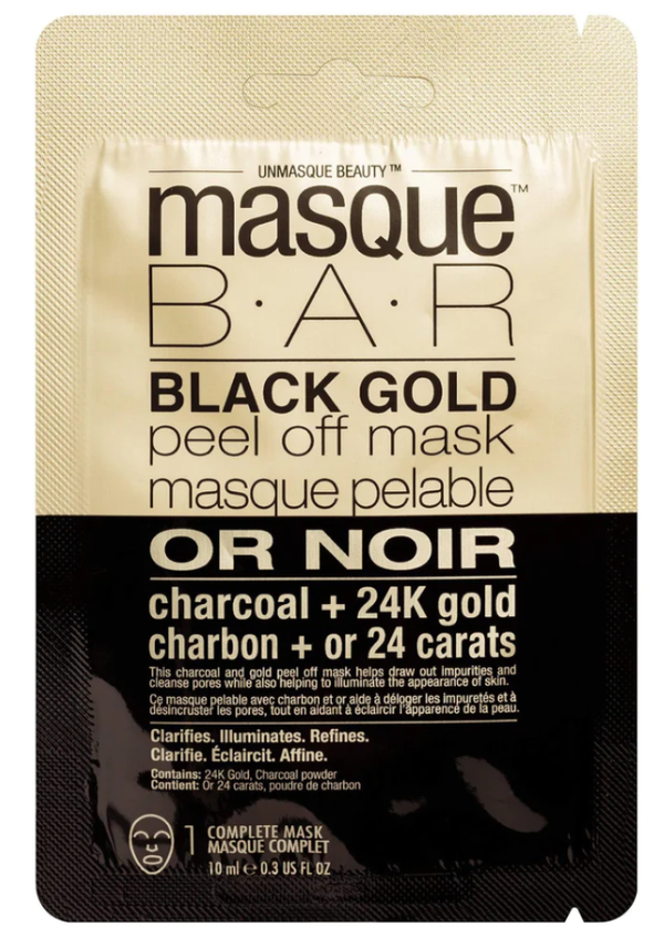 Black Gold Peel Off Mask Impurity Removal Masque Bar