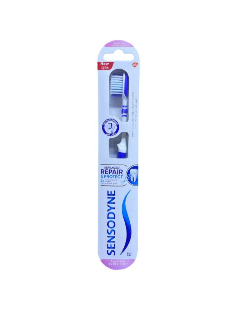 Extra Soft Toothbrush for Sensitive Gums Gentle Cleaning Sensodyne 1 Count