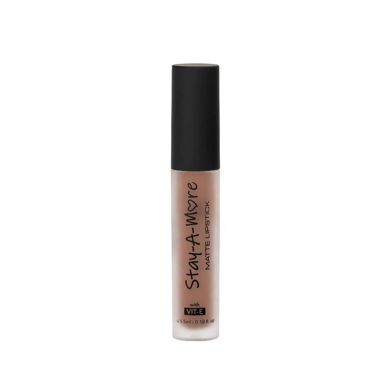 Armaf Stay I More Matte Liquid Lipstick 06 Fawn, Long-Lasting Hydrating
