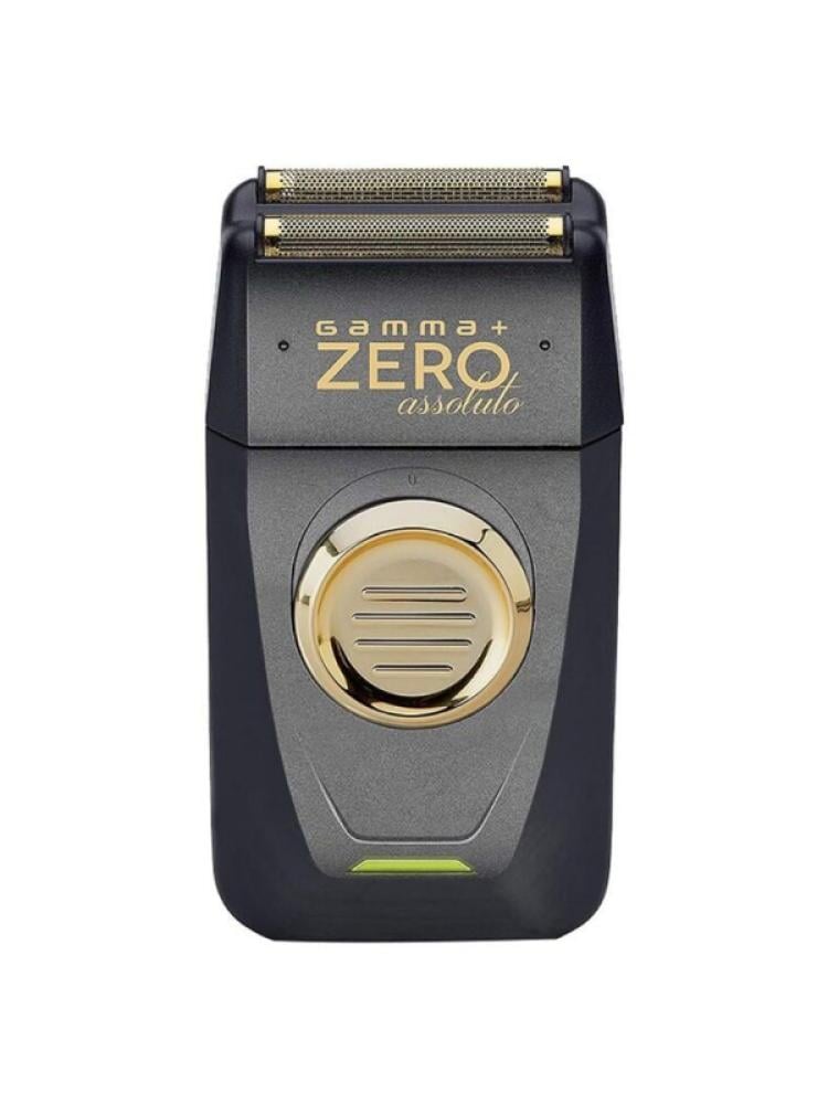 Gamma+ Absolute Zero Professional Finishing Trimmer - Steel Blades, Gold Titanium Foils, 120min
