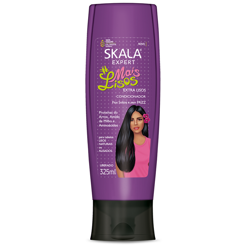 Mais Lisos Hair Conditioner Smoothing Formula Scala Expert 325ml