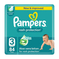 Pampers Diapers Taped Rash Protection Giant Pack Size 3 84 Count