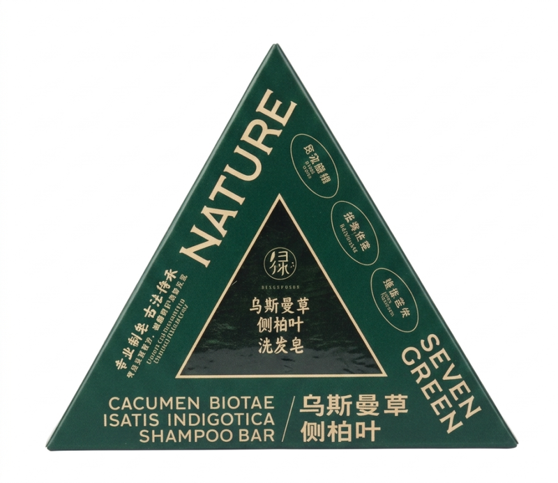 Best Bar Shampoo For Fine Hair Strengthening Herbal Seven Green 120g