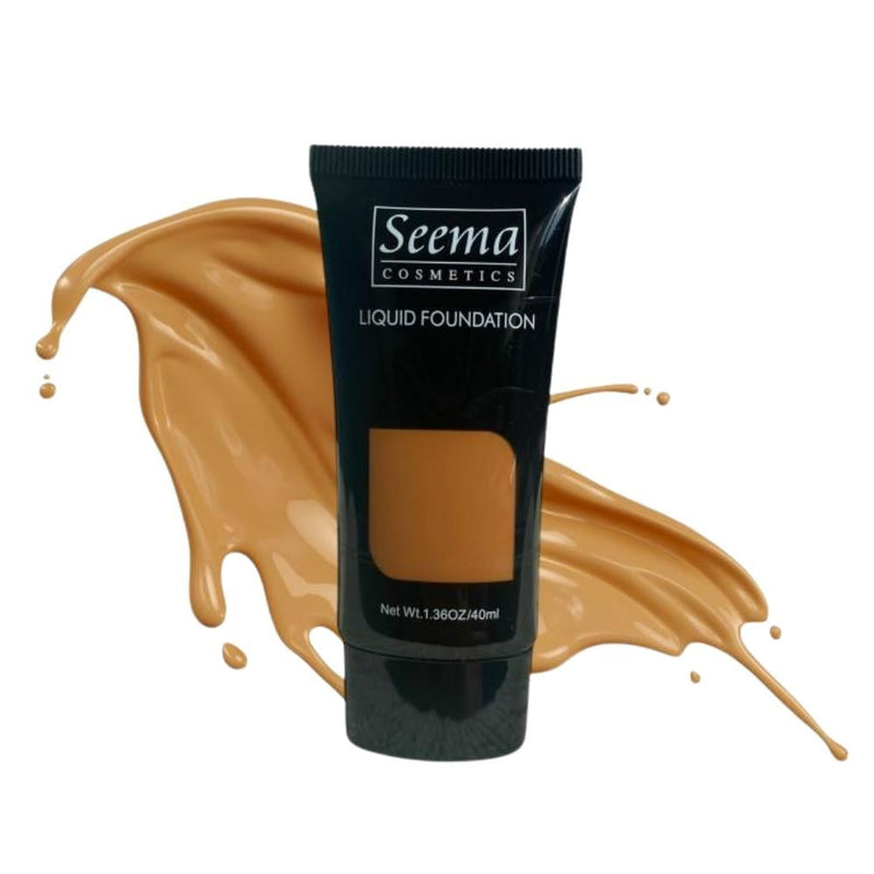Seema Cosmetics Matte Liquid Foundation Full Coverage Oil-Resistant 04