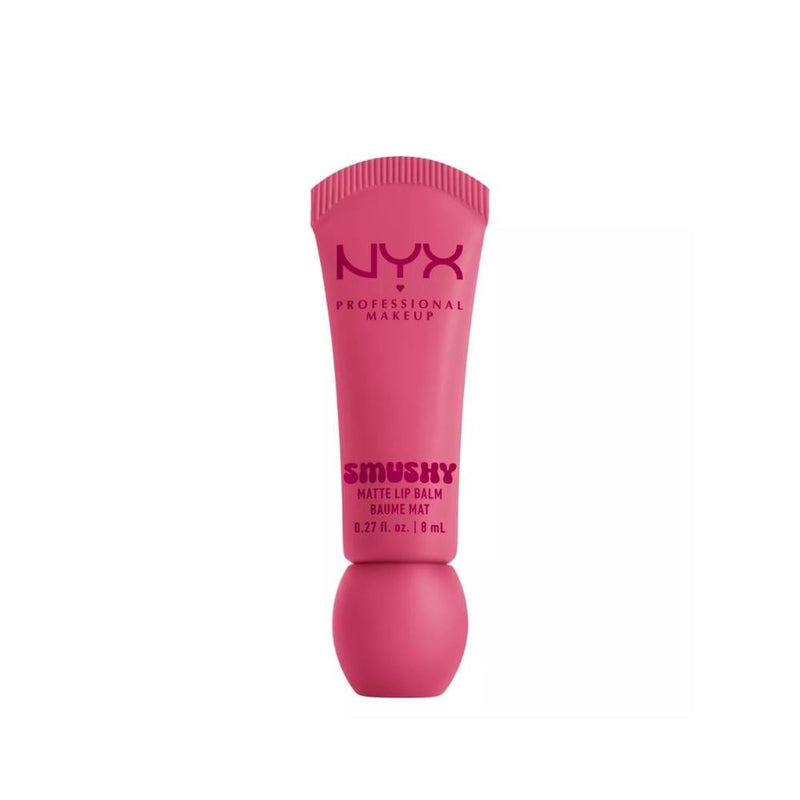 NYX Smoshi Matte Tinted Lip Balm, 02 Swipe Sesh, Vegan, Mochi Rice Powder
