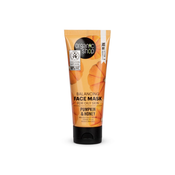 Organic Shop Pumpkin Balancing Face Mask for Oily Skin 75ml