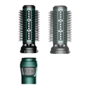United HB8452E Rotating Hair Dryer 1000W with 2 Attachments