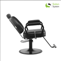 Salon System Women's Haircut & Makeup Chair - Black B68762
