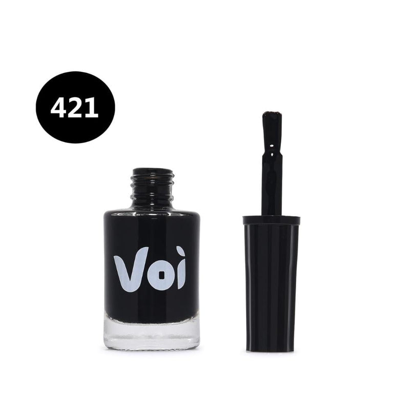 Foy Nail Polish, Quick-Drying Black, 11ml