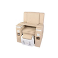 Salon System Massage Chair with Jacuzzi Tub - Beige