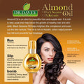 Best Oil for Hair and Body Almond Black Sesame Keratin Dr. Davey 110ml