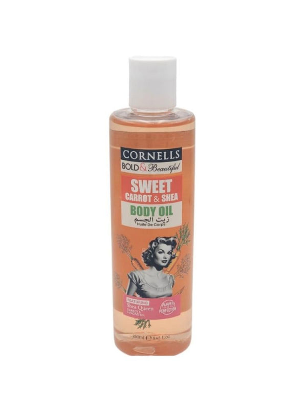 Cornells Sweet Carrot & Shea Body Oil - 250ml