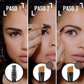Rimmel London Brow This Way Powder Eyebrow Kit, 003 Dark Brown, Dual-Ended Brush