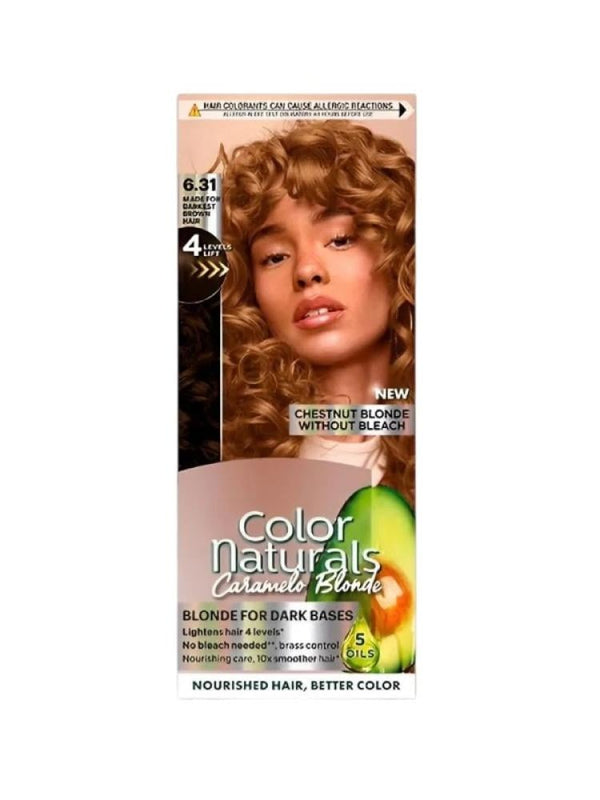 Hair Color Cream Caramel Blonde 6.31 Garnier Color Naturals 60ml
