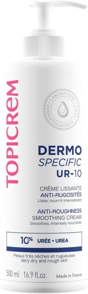 Smoothing Cream Anti-Roughness Urea Intensive Care Topicrem 500ml