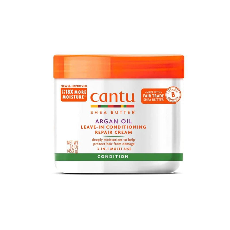Cantu Leave In Conditioner Repairing Cream Argan Oil 453g