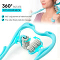 Pastel 6 Wheel Neck Massager, Manual Muscle Tension Relief Tool
