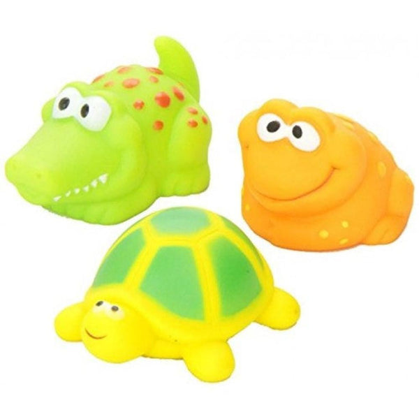 Top Rated Bath Toys Motor Skill Development Vital Baby Squirt & Splash 3Pc