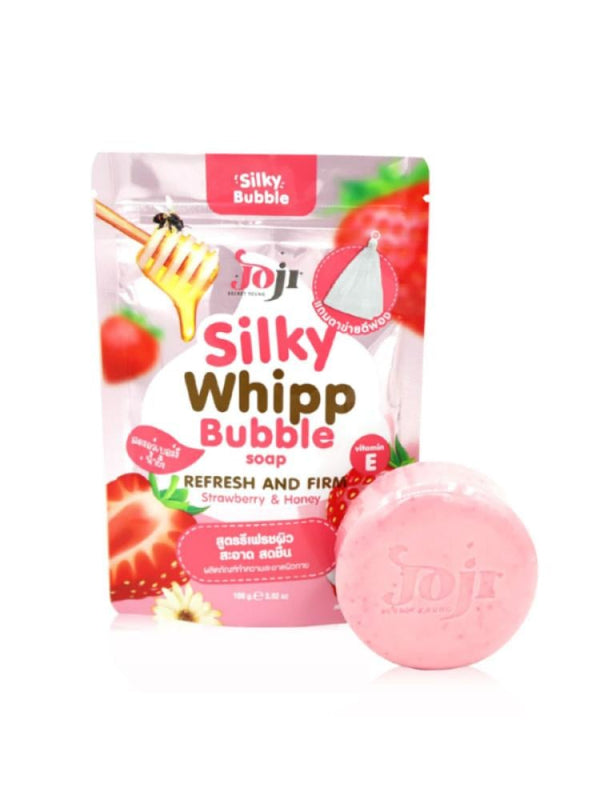 Joji Secret Young Strawberry & Honey Bubble Soap 100g