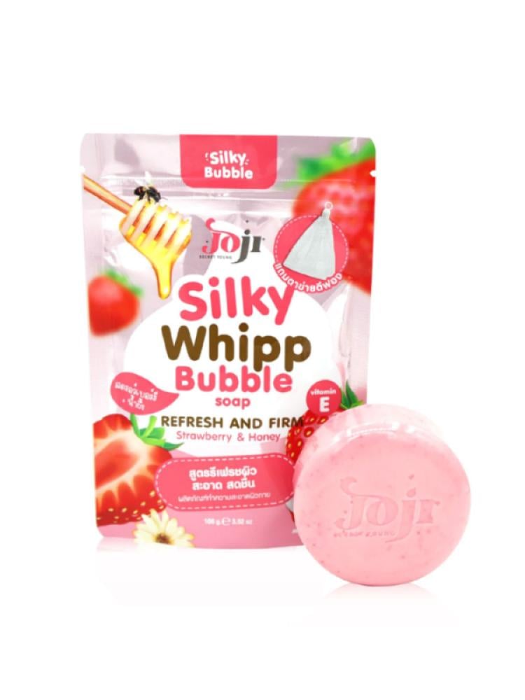 Joji Secret Young Strawberry & Honey Bubble Soap 100g