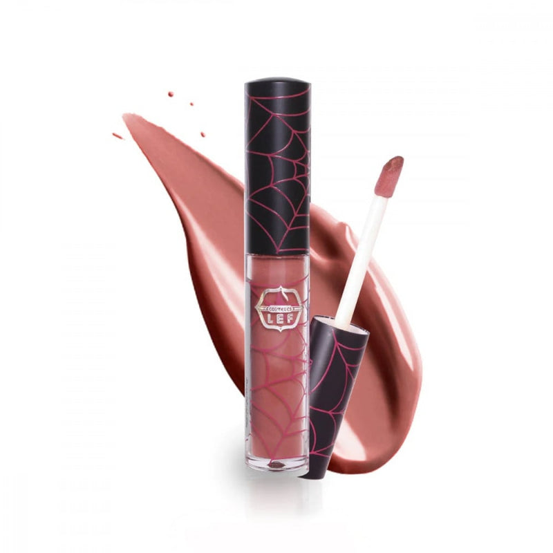 Lef Liquid Lipstick, Matte Finish, Full Coverage, Red 50, 8-Hour Wear