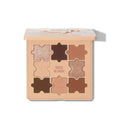 Sheglam Jazzy Jigsaw Eyeshadow Palette, Nude Hues, Matte & Glossy Finishes