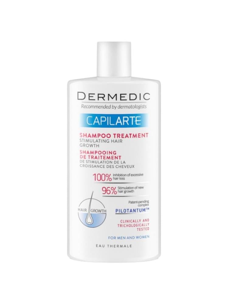 Dermedic Capilarte Hair Growth Shampoo with Panthenol & Vitamin E - 300ml